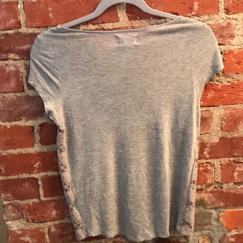 Lace detail tee   - Picture 2 of 4